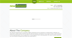 Desktop Screenshot of newdiamondservices.com