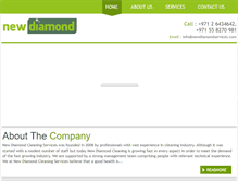 Tablet Screenshot of newdiamondservices.com